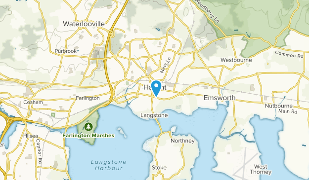 Havant, Hampshire Map