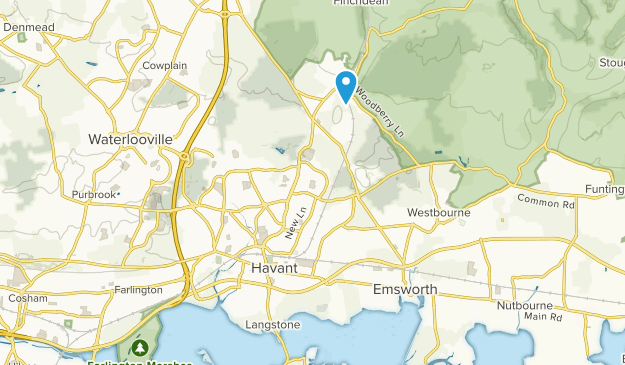 Havant, Hampshire Map