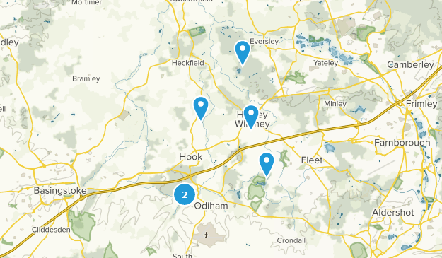 Hook, Hampshire Map
