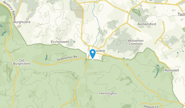 Kingsclere, Hampshire Map