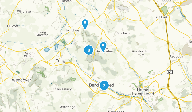 Berkhamsted, Hertfordshire Map