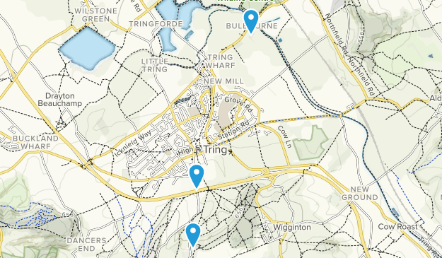 Tring, Hertfordshire Map