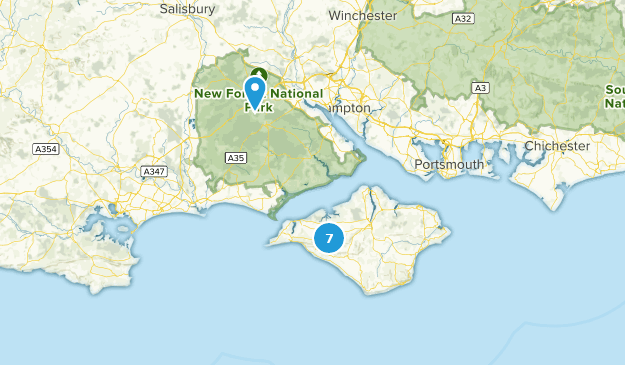 Newport, Isla de Wight Map