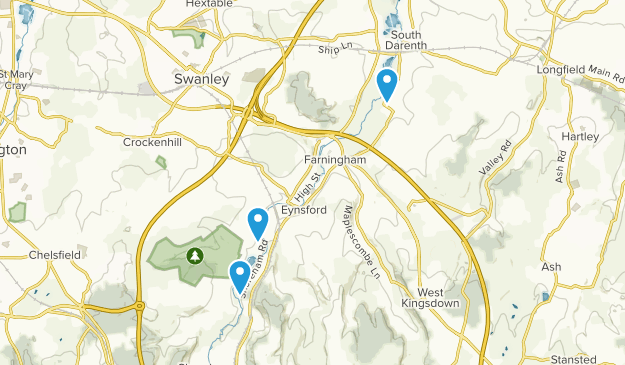 Dartford, Kent Map