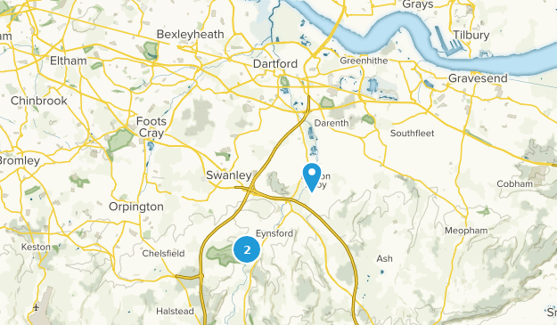 Dartford, Kent Map