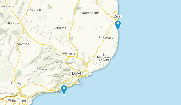 Deal, Kent Map