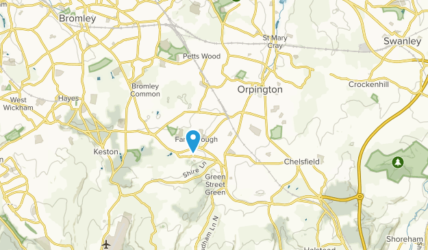 Orpington, Kent Map