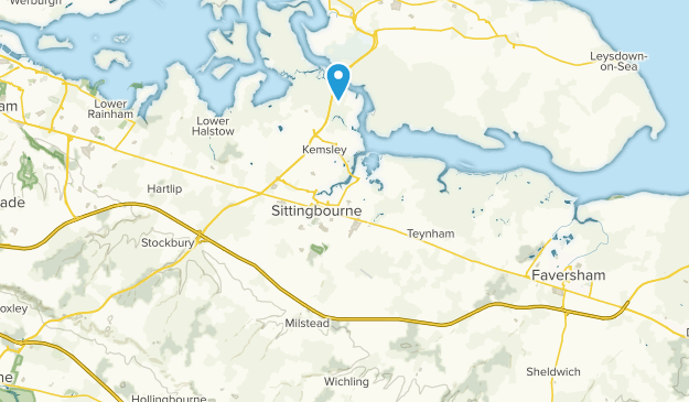 Sittingbourne, Kent Map