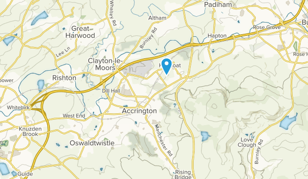 Accrington, Lancashire Map
