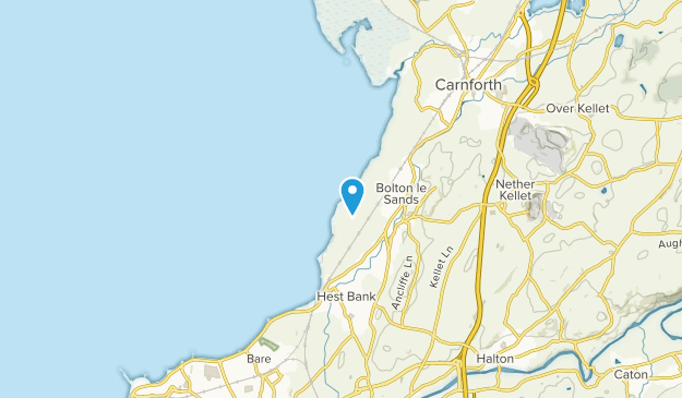 Bolton-le-Sands, Lancashire Map