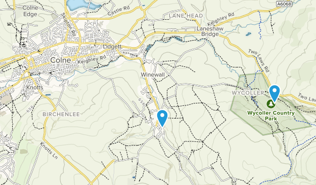 Colne, Lancashire Map