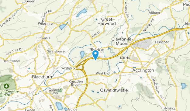 Rishton, Lancashire Map