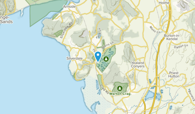 Silverdale, Lancashire Map