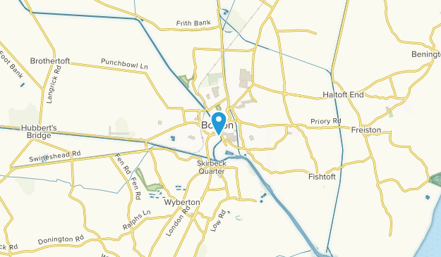 Boston, Lincolnshire Map