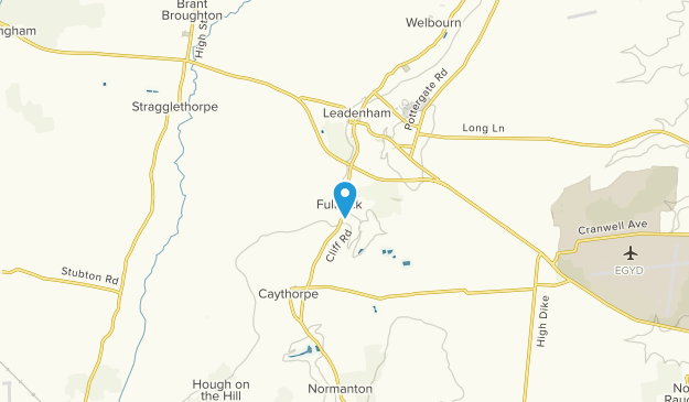 Fulbeck, Lincolnshire Map