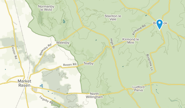 Market Rasen, Lincolnshire Map