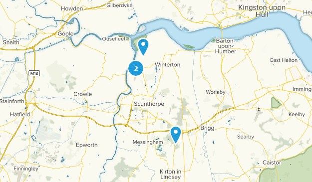 Scunthorpe, Lincolnshire Map