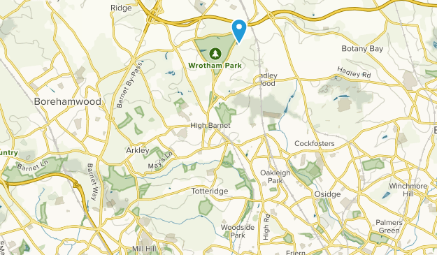Barnet, London Map