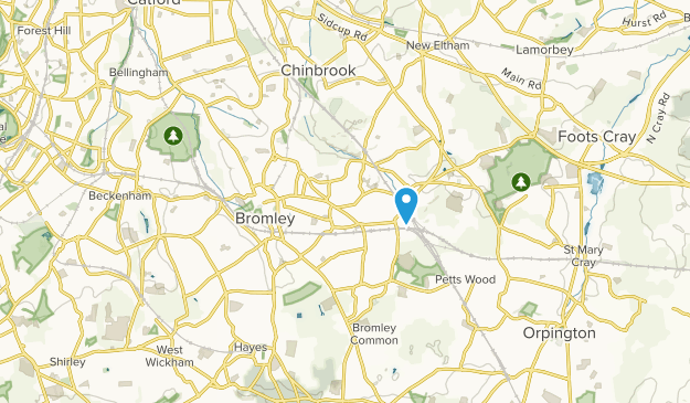 Bromley, London Map
