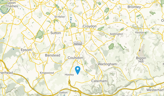 Croydon, London Map