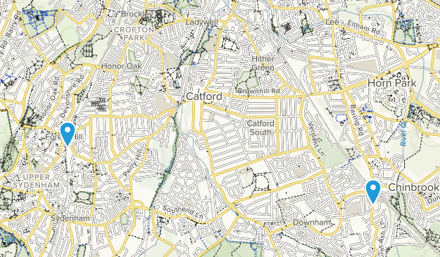 Lewisham, London Map