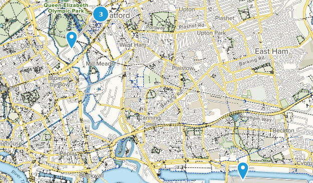 Newham, London Map