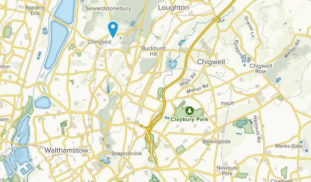 Redbridge, London Map