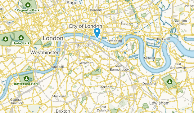 Southwark, London Map