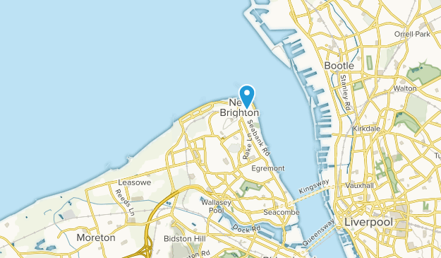 Wallasey, Merseyside Map