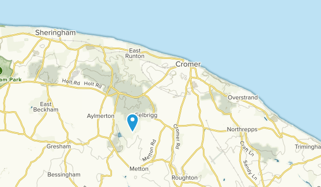 Cromer, Norfolk Map