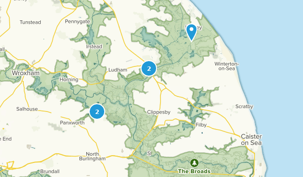 Great Yarmouth, Norfolk Map
