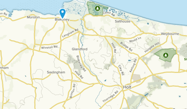 Holt, Norfolk Map