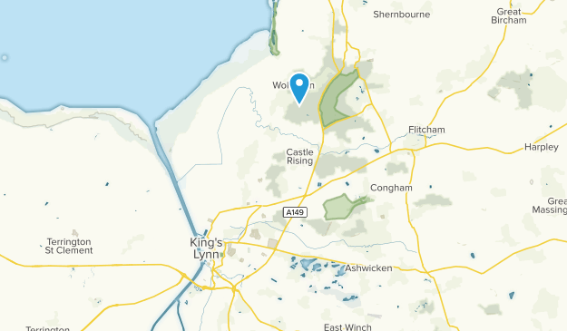 King's Lynn, Norfolk Map