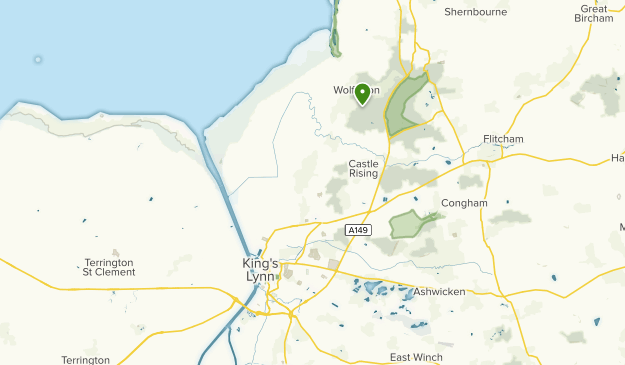 King's Lynn, Norfolk Map