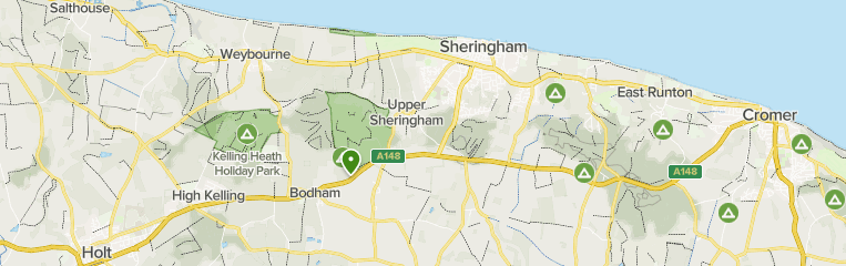 Map Of Sheringham Norfolk Best 10 Trails And Hikes In Sheringham | Alltrails