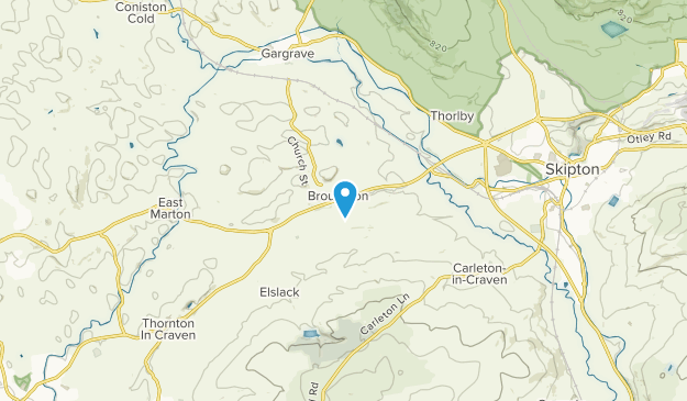 Broughton, North Yorkshire Map