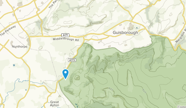 Guisborough, North Yorkshire Map