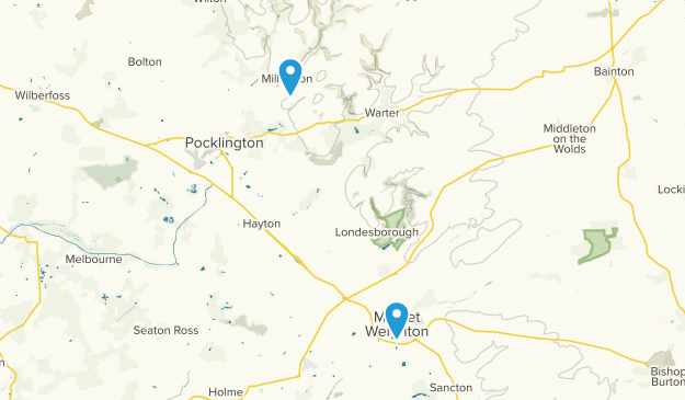 Millington, North Yorkshire Map