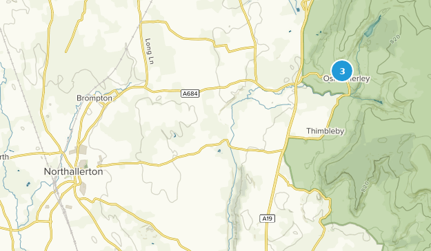 Northallerton, North Yorkshire Map
