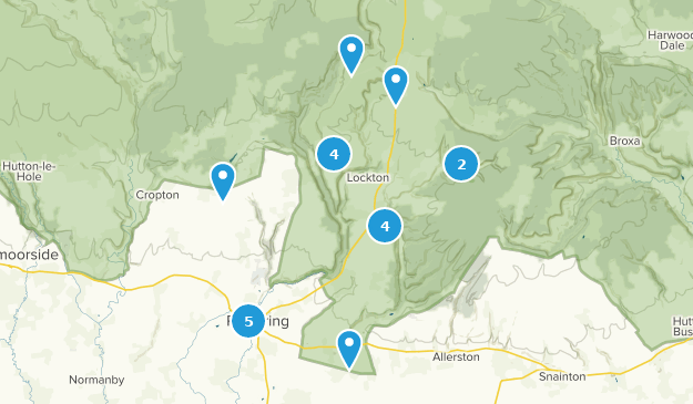 Pickering, North Yorkshire Map
