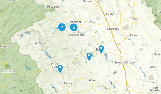 Ripon, North Yorkshire Map
