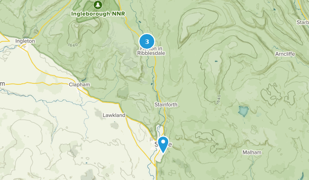 Settle, Yorkshire del Norte Map