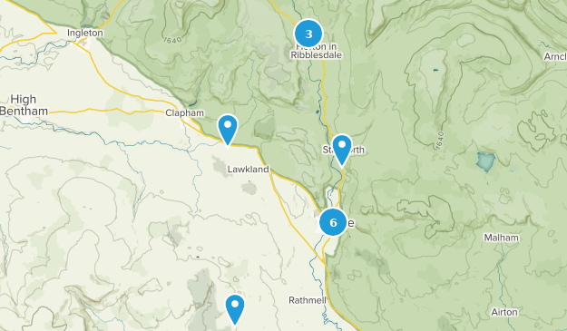 Settle, North Yorkshire Map