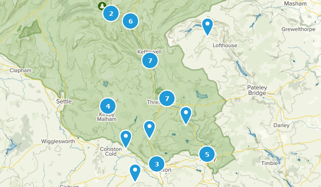 Skipton, North Yorkshire Map