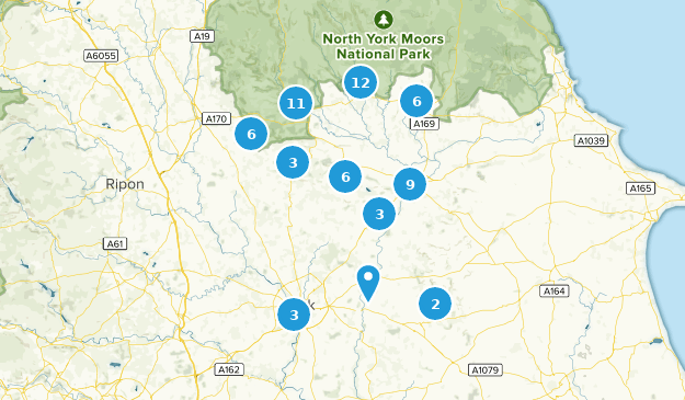 York, North Yorkshire Map