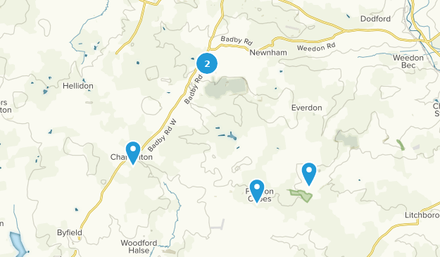 Daventry, Northamptonshire Map