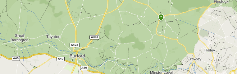 Map Of Burford And Surrounding Area Best 10 Trails And Hikes In Burford | Alltrails