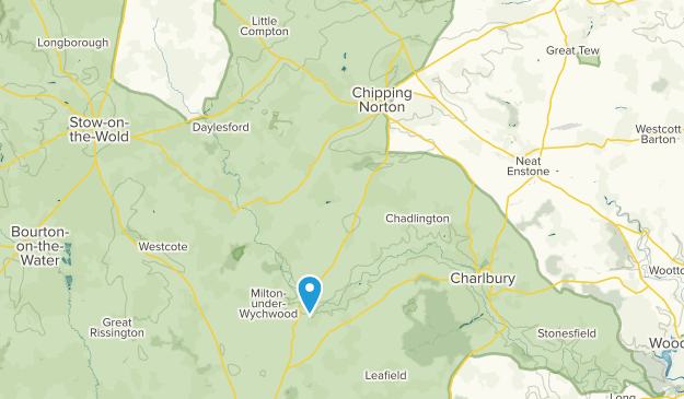 Chipping Norton, Oxfordshire Map