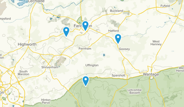 Faringdon, Oxfordshire Map