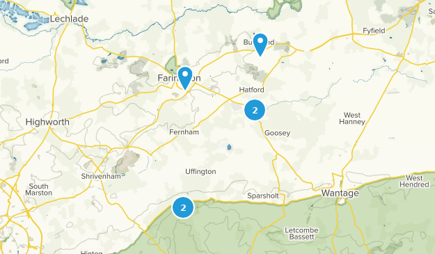 Faringdon, Oxfordshire Map